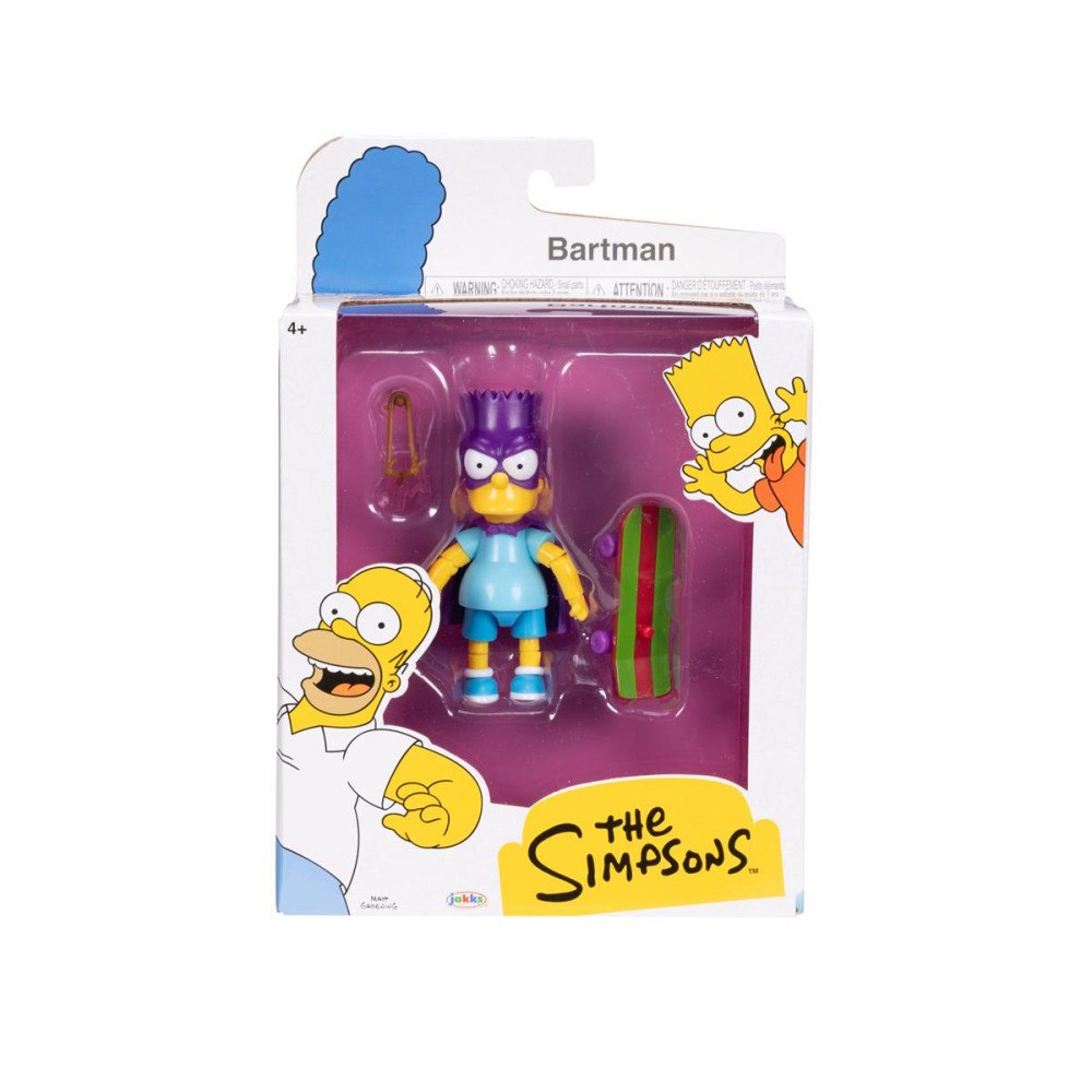The Simpsons SIMPSONS 5in Figure Bartman Bartman INTL