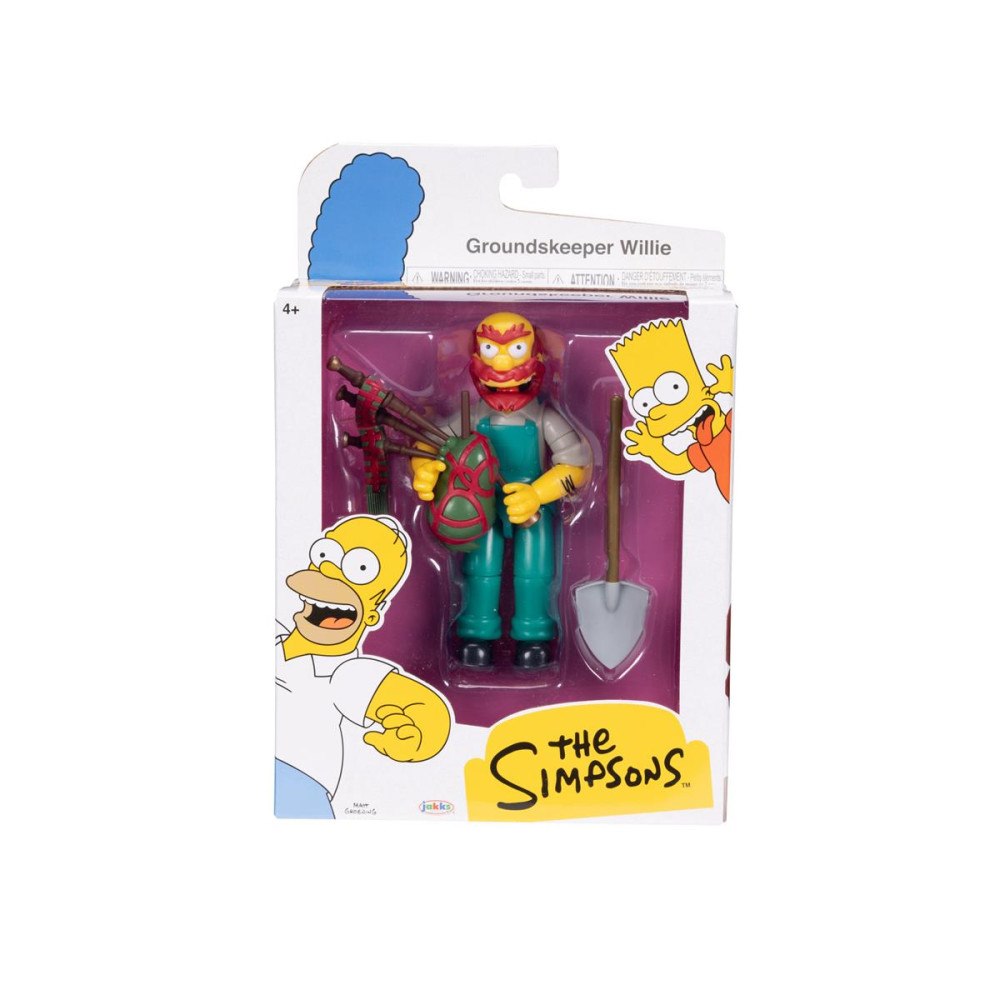 The Simpsons SIMPSONS 5in Figure Groundskeeper Willie
