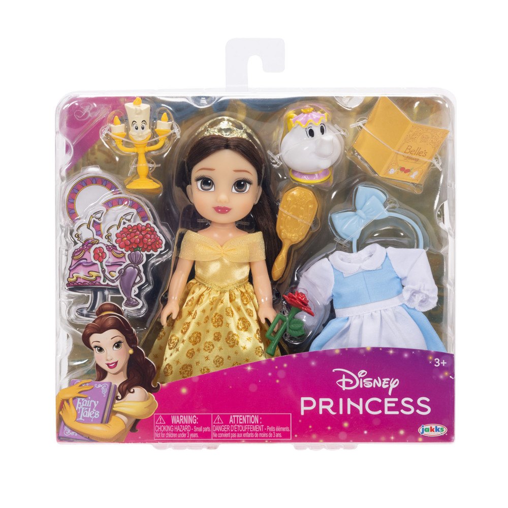Disney Princess 6in Petite Doll w/ Extra Fashion Belle