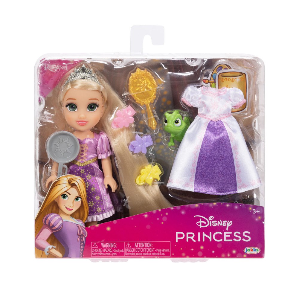 Disney Princess 6in Petite Doll w/ Extra Fashion Rapunzel