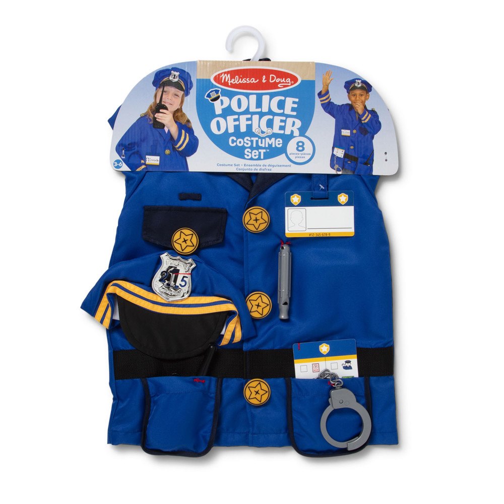 Melissa & Doug MND Pretend Play Costume Set Police Officer