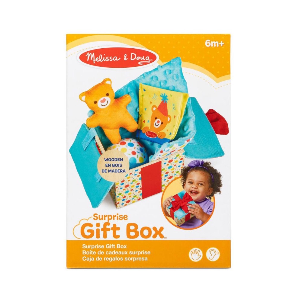 Melissa & Doug Wooden Surprise Gift Box