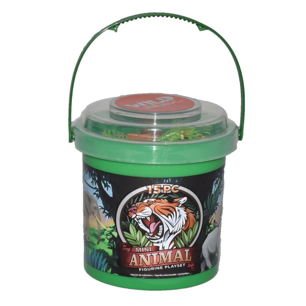 Wild Republic WILD R Adventure Buckets Mini.  Animal