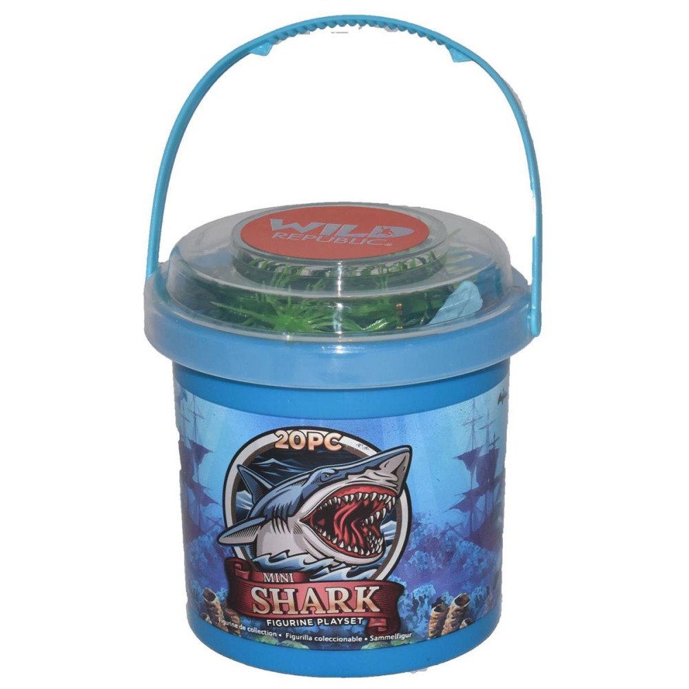 Wild Republic WR Adventure Buckets Mini, Shark