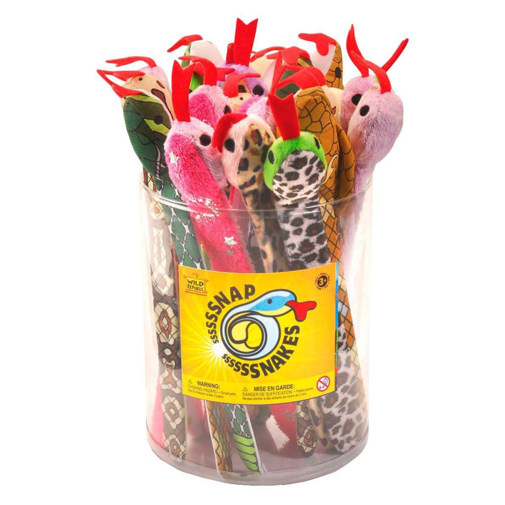 Wild Republic WR SNAKE SNAP BRACELET ASSORTED