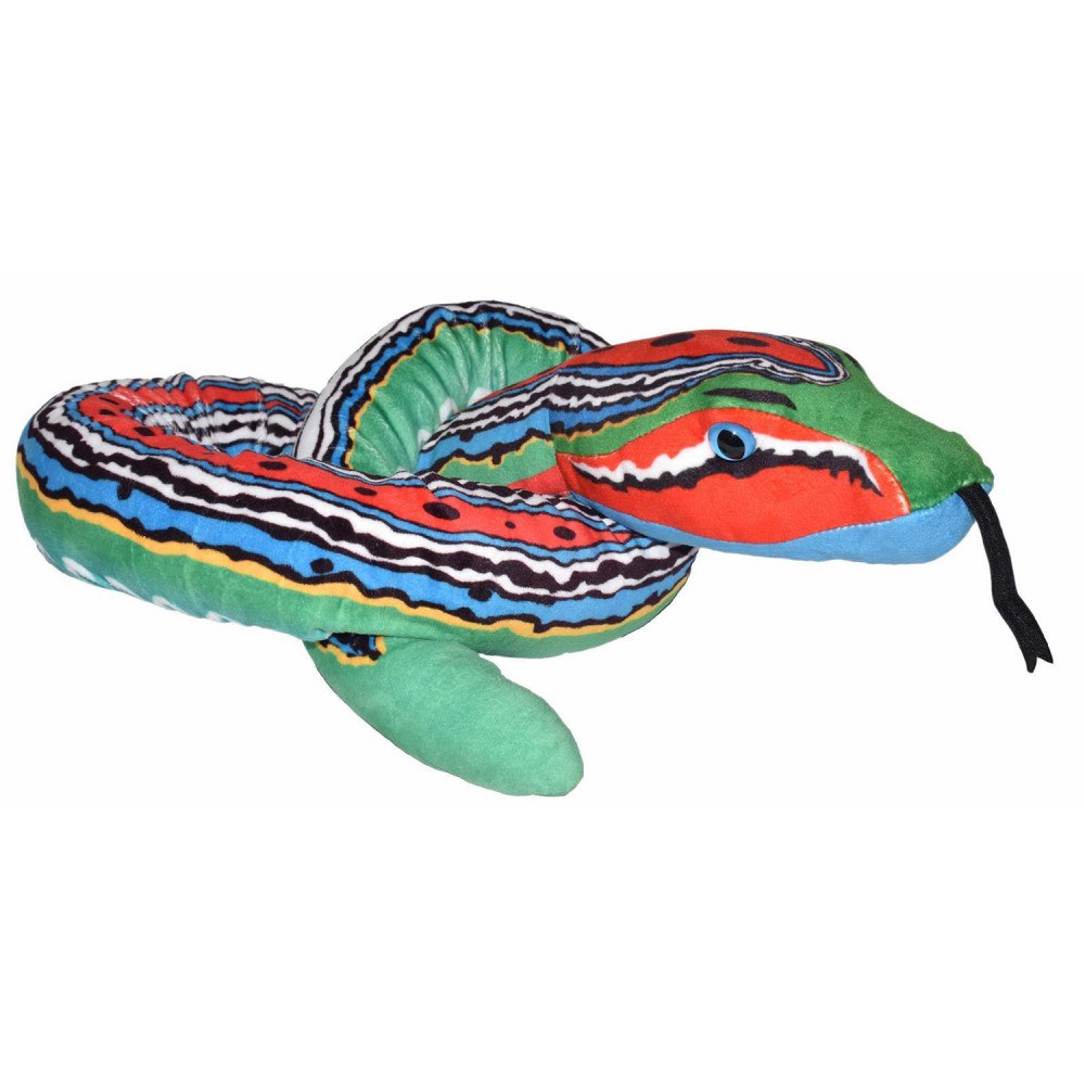 Wild Republic WR Snakesss 137 cm. Green Blue Red