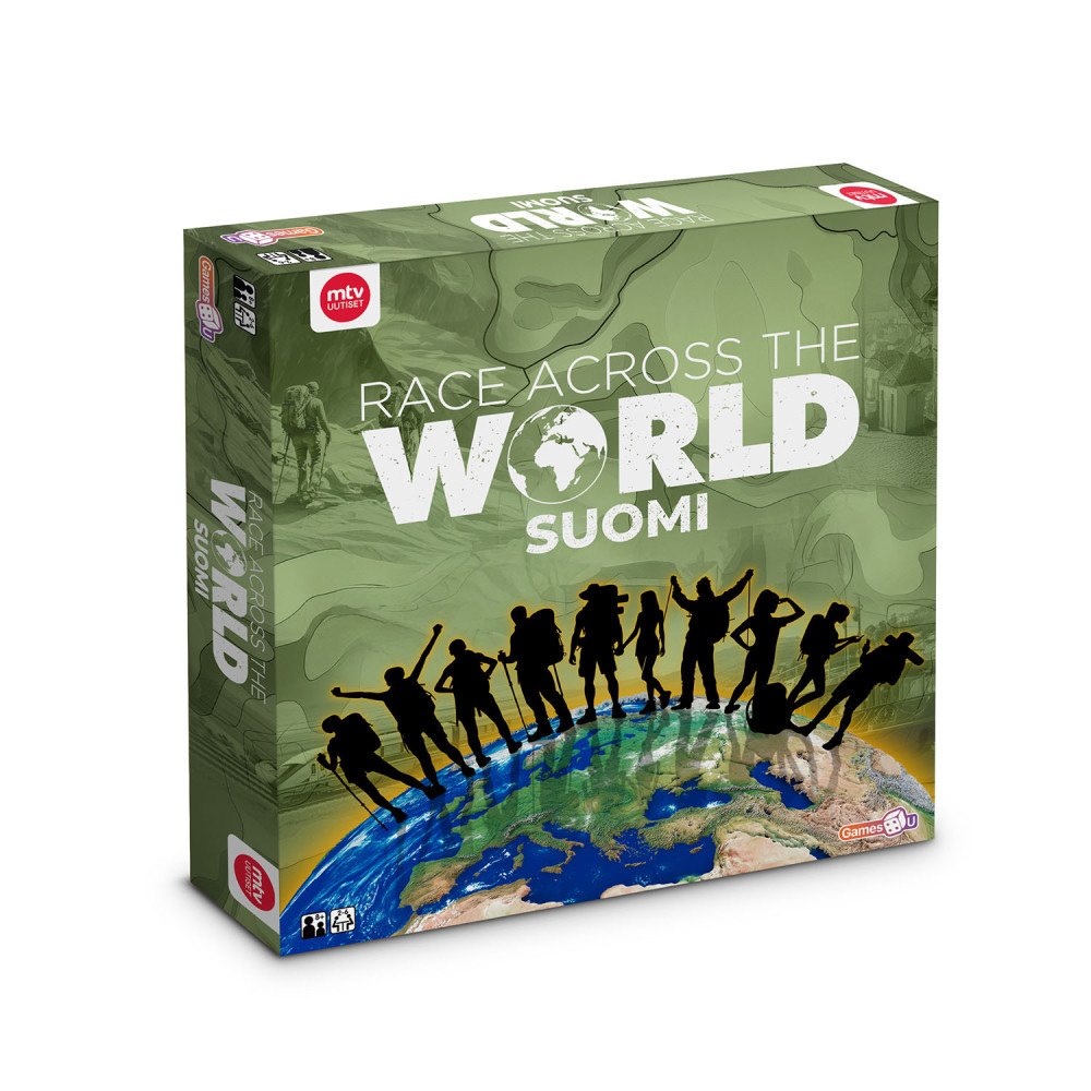Games4U Board Game Race Across the World (FI)