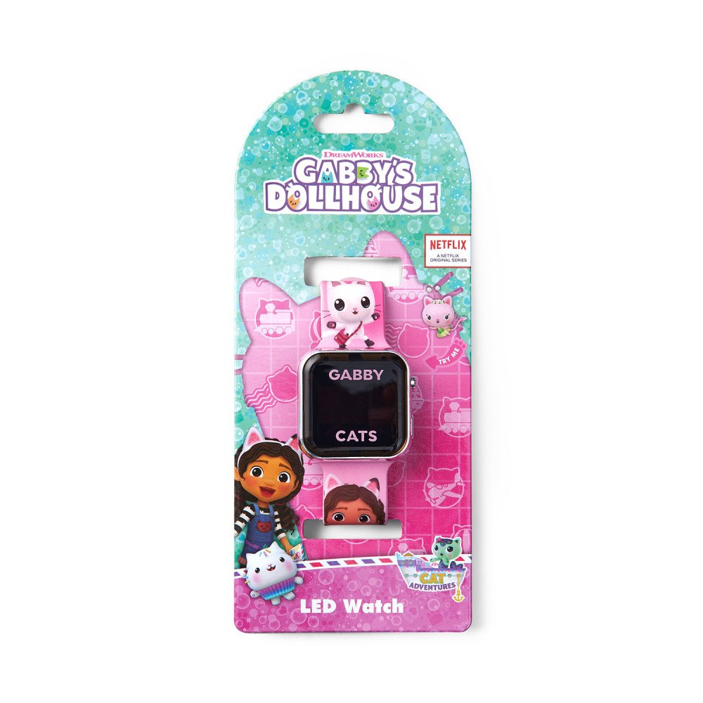 ACCUTIME LED WATCH GABBYS DOLLHOUSE