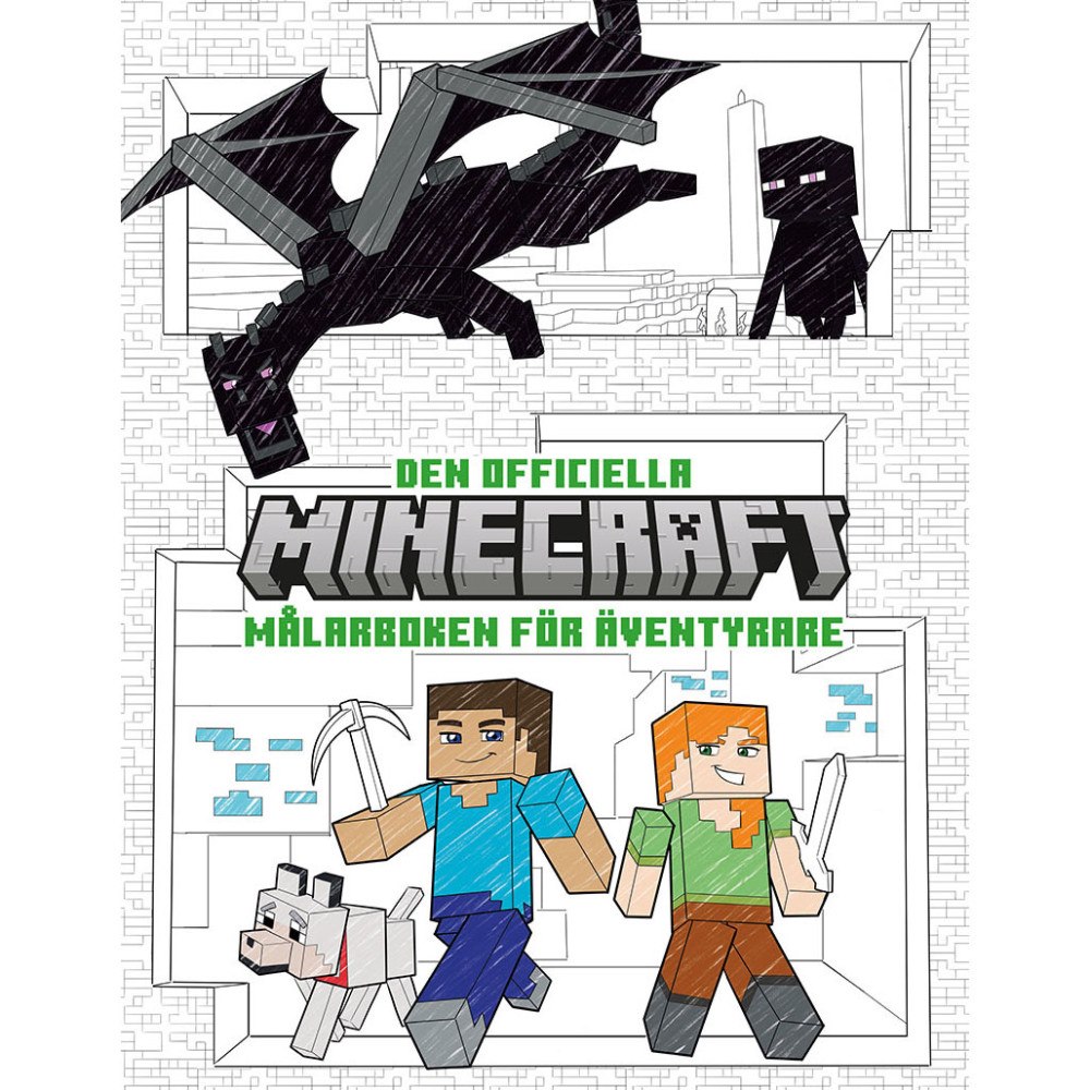 Minecraft Minecraft: Målarboken för äventyrare