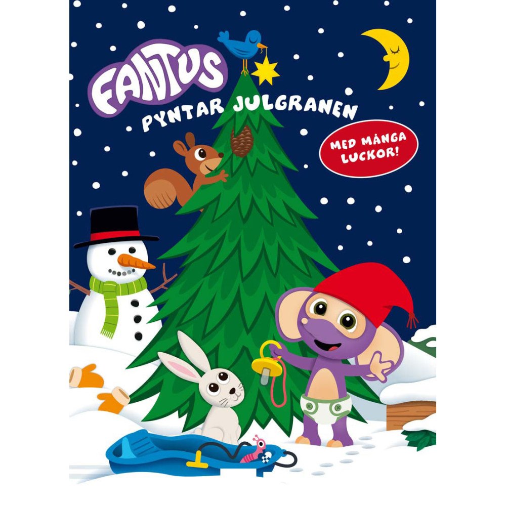 FANTUS Fantus : Fantus pyntar julgranen