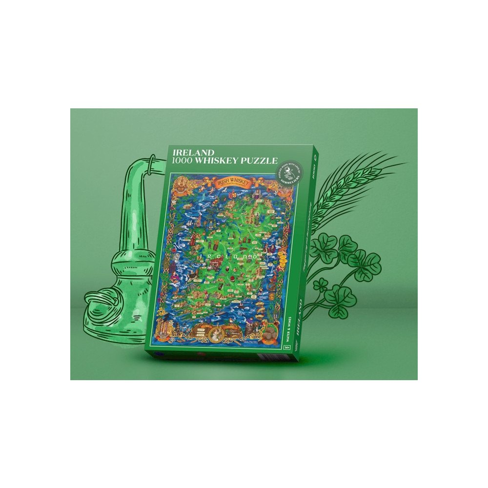 Water & Wines Whiskeypussel - Irland
