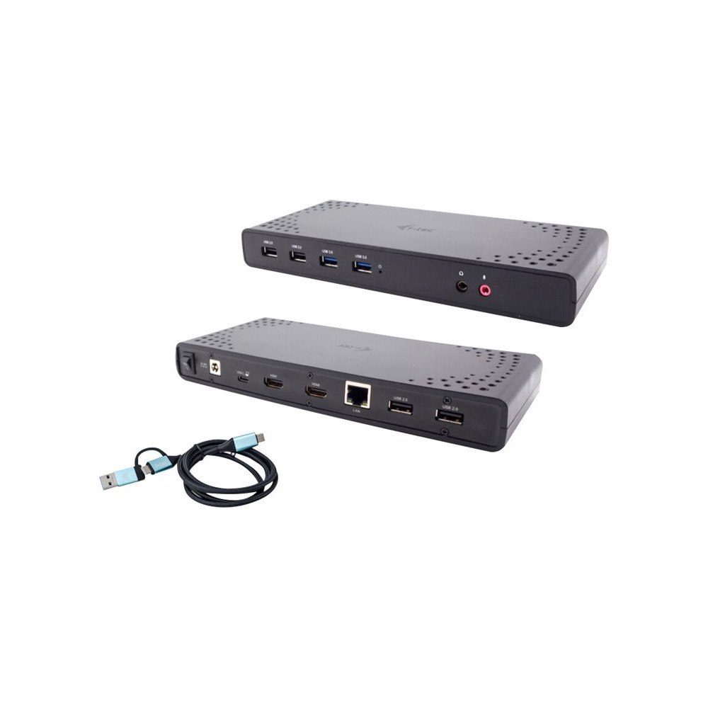 i-tec i-Tec - dockningsstation - USB-C / USB4 / Thunderbolt 3 / Thunderbolt 4 - HDMI - 1GbE