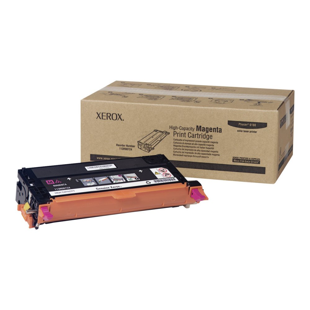XEROX Xerox Phaser 6180MFP - hög kapacitet - magenta - original - tonerkassett