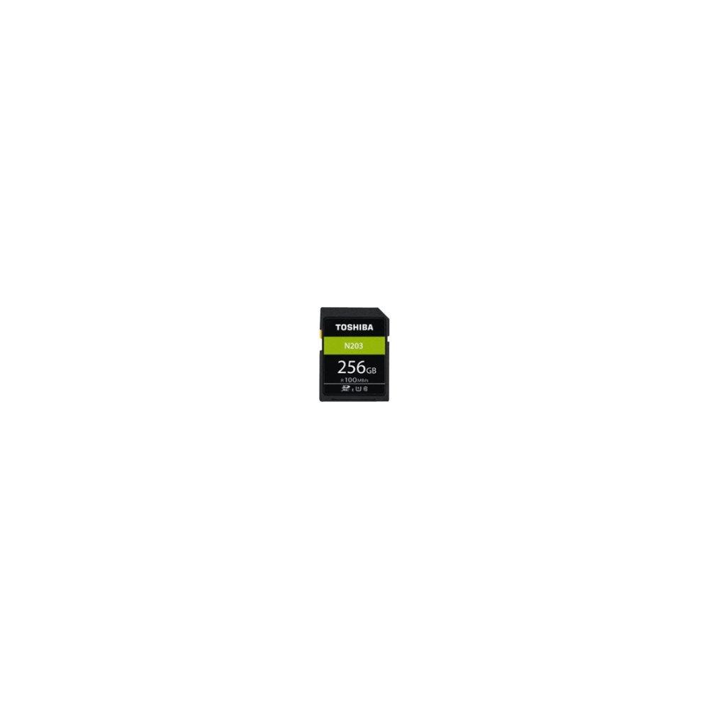 Toshiba Toshiba High Speed N203 - flash-minneskort - 256 GB - SDXC UHS-I