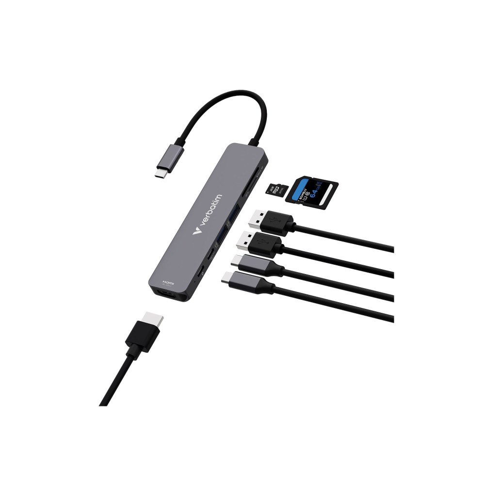 VERBATIM Verbatim - dockningsstation - USB-C - HDMI