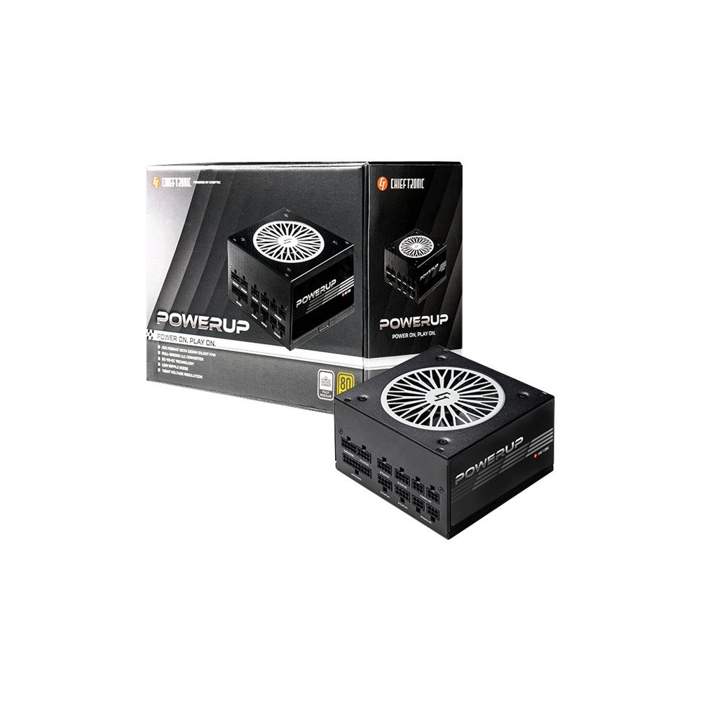 Chieftec Chieftronic PowerUp Series 850W - nätaggregat - 850 Watt