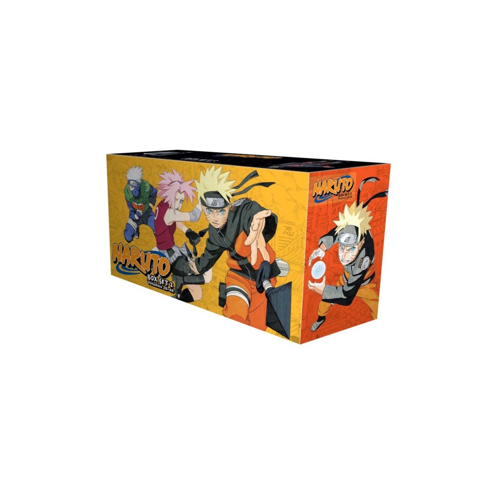 Viz Media, Subs. of Shogakukan Inc Naruto Box Set 2 (häftad, eng) (Skadad)