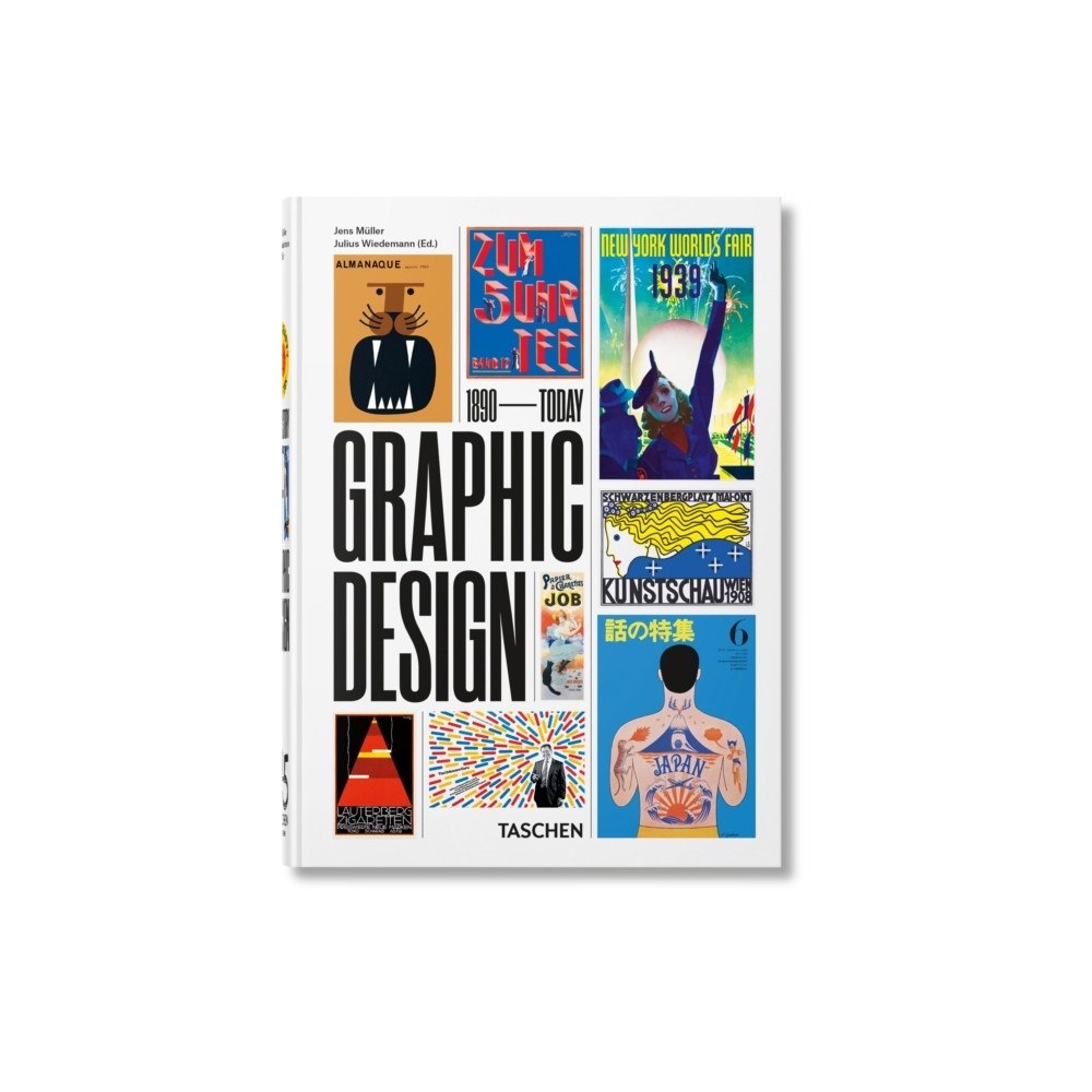 Jens Muller The History of Graphic Design. 45th Ed. (inbunden, eng)