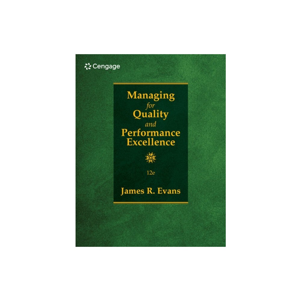 Cengage Learning, Inc Managing for Quality and Performance Excellence (häftad, eng)
