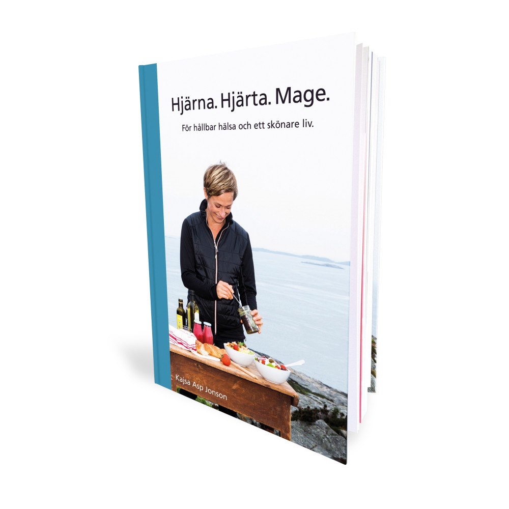 Kajsa Asp Jonson Hjärna Hjärta Mage : för hållbar hälsa och ett skönare liv (inbunden)