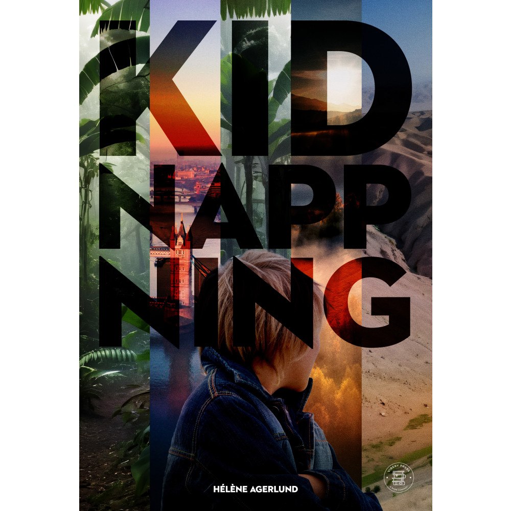 Hélène Agerlund Kidnappning (bok, danskt band)