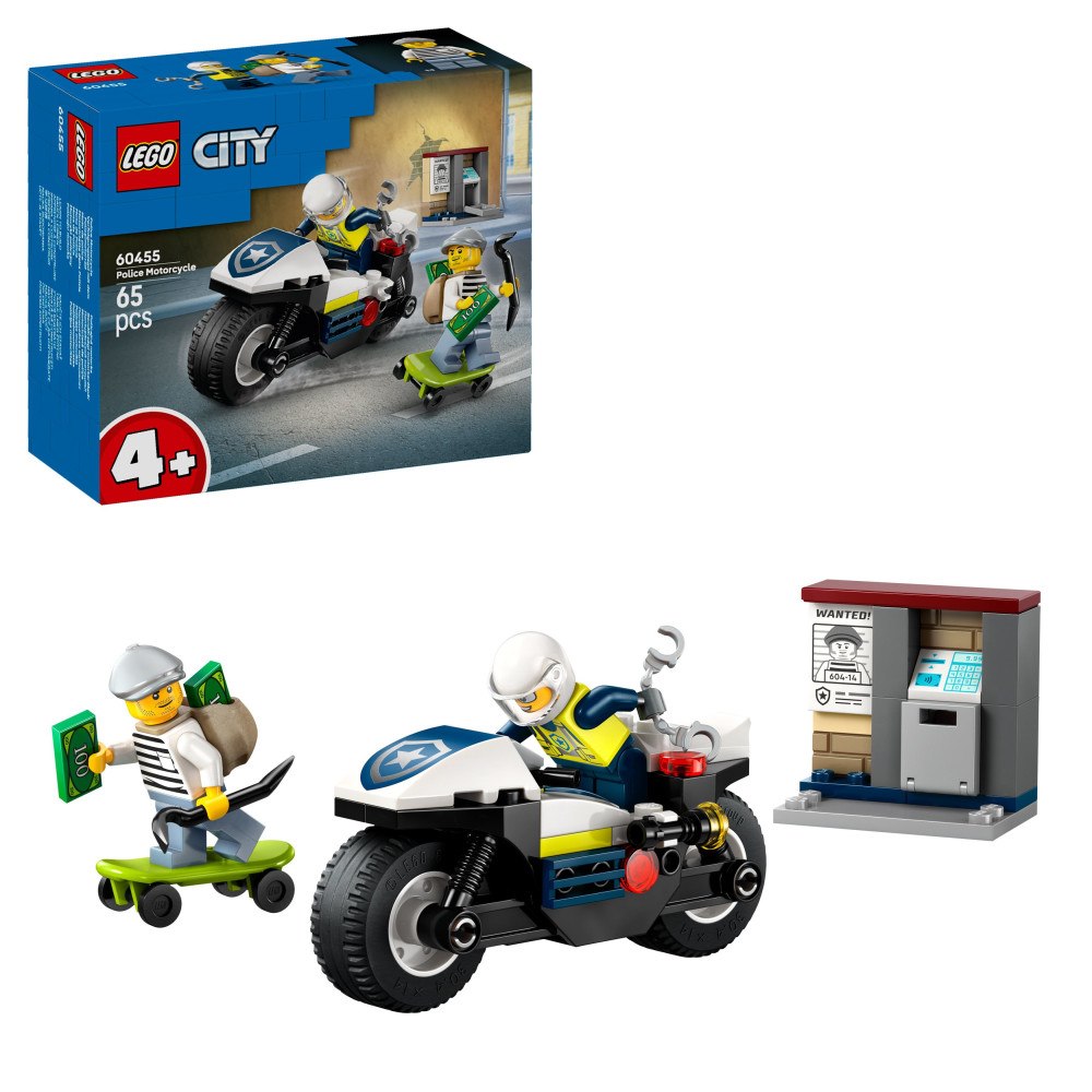 LEGO Sverige LEGO® 60455 Polisens Motorcykeljakt
