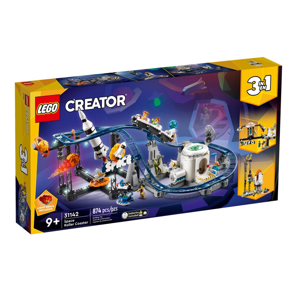 LEGO LEGO Creator 3in1 31142 - Space rollercoaster - byggsats