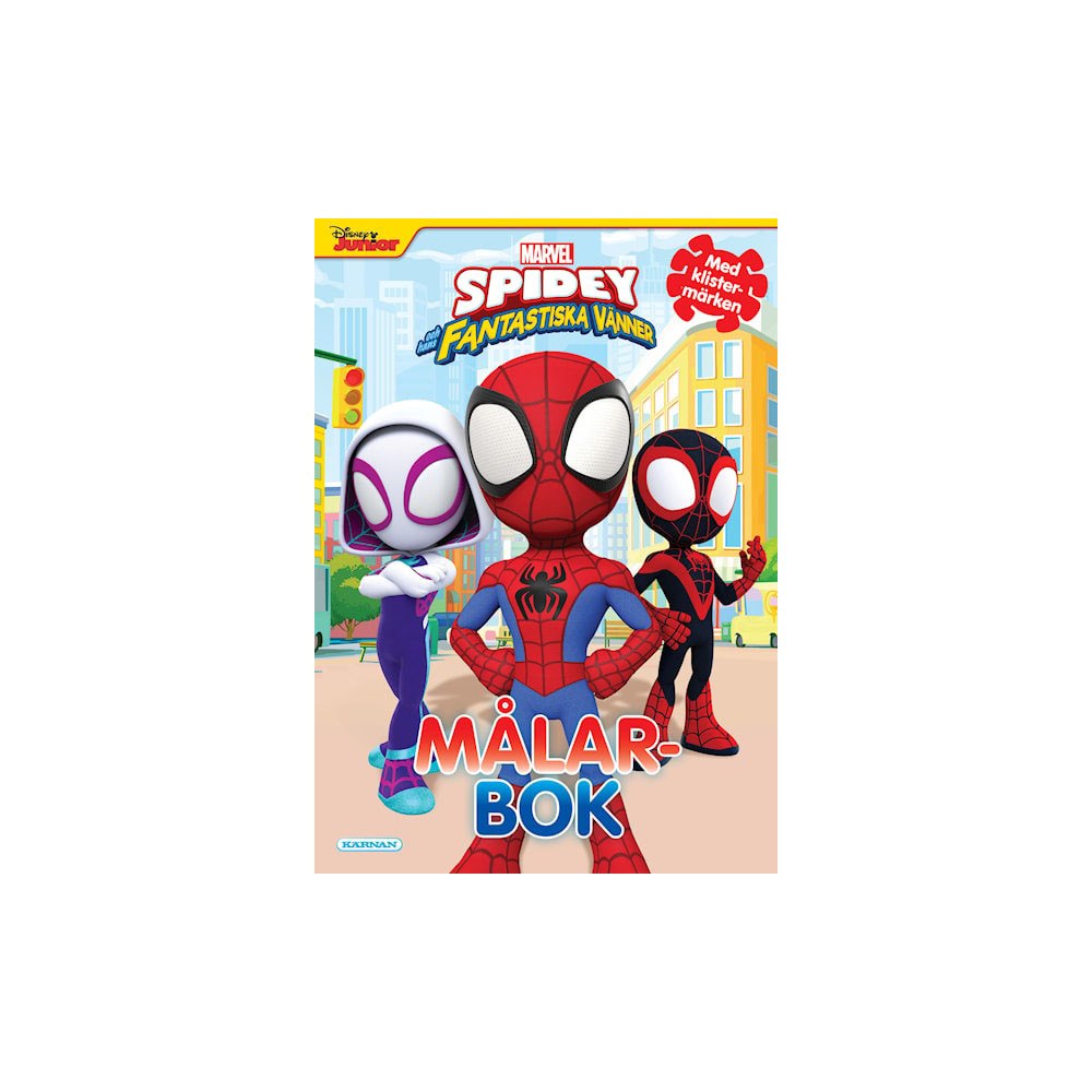 SPIDERMAN Spidey och hans fantastiska vänner målarb