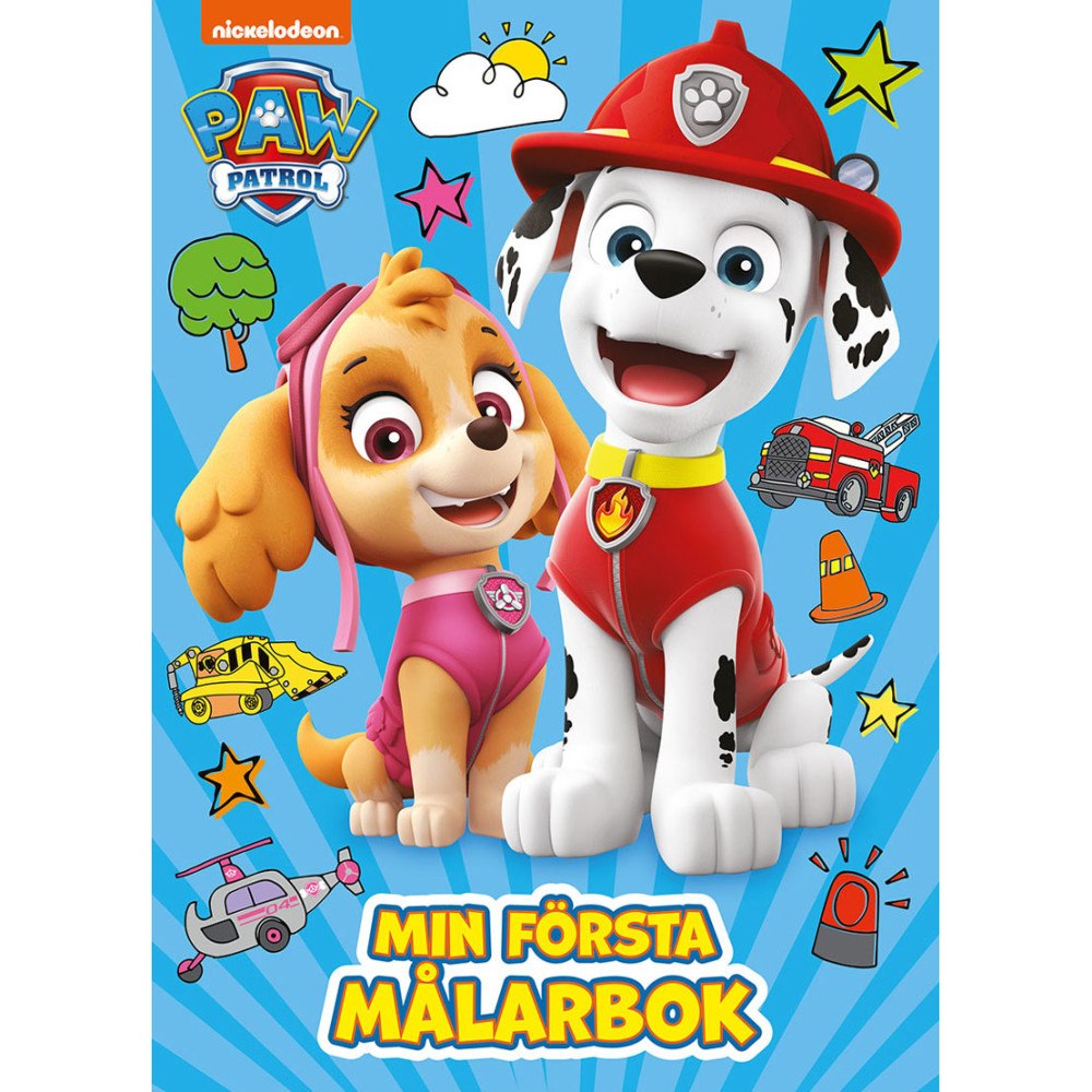 Paw Patrol Paw Patrol - Min första målarbok
