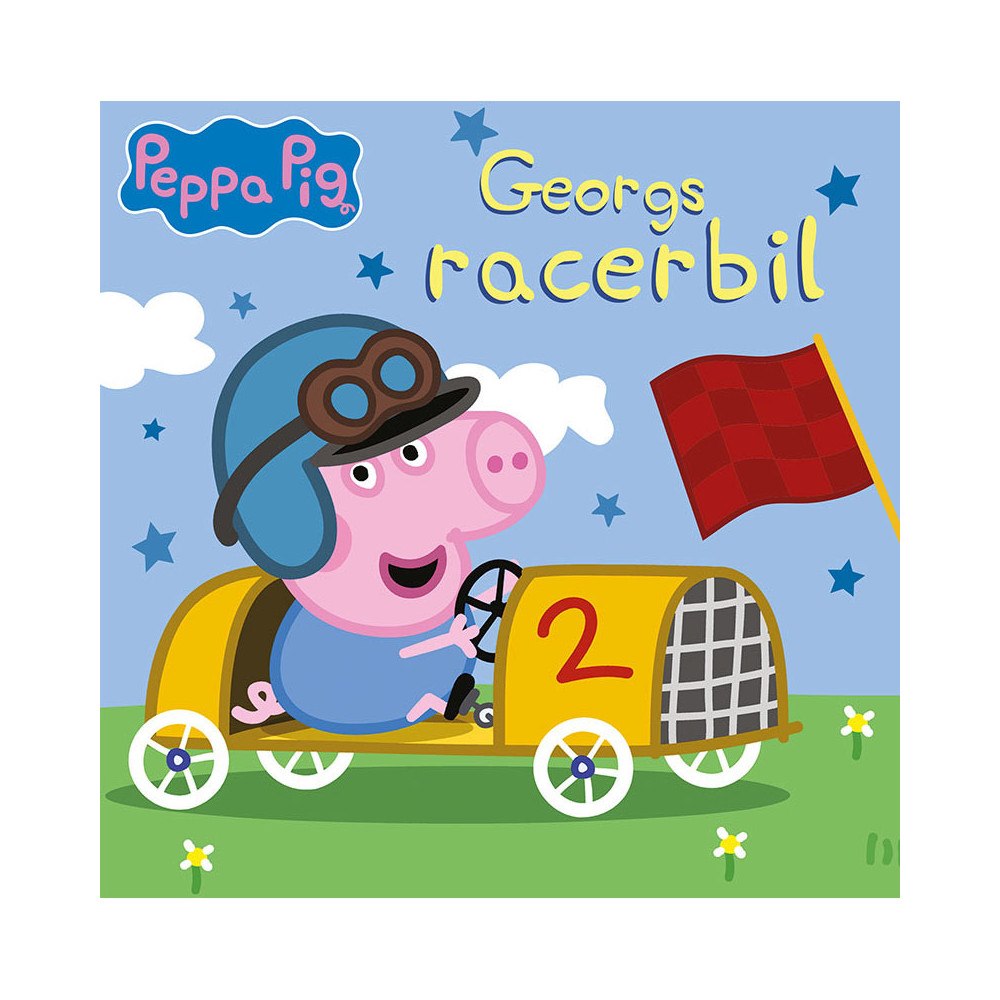 PEPPA PIG Greta Gris : Georgs racerbil