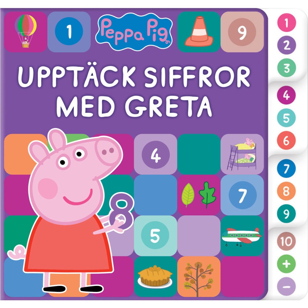 PEPPA PIG Greta Gris : Upptäck siffror med Greta