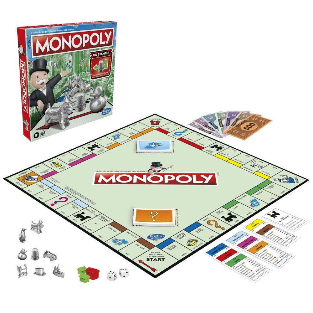 Hasbro Gaming MONOPOLY CLASSIC (NO)