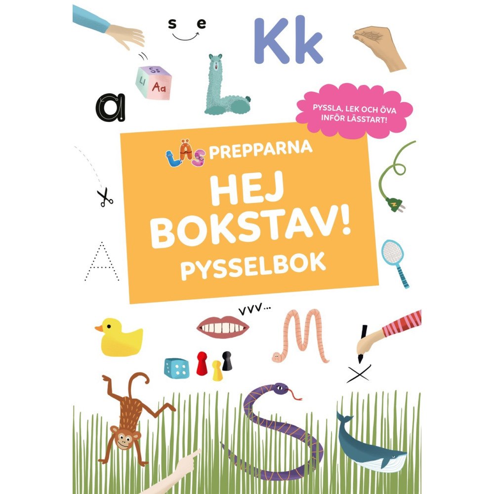 Susanna Cabander Hej bokstav! Pysselbok (häftad)