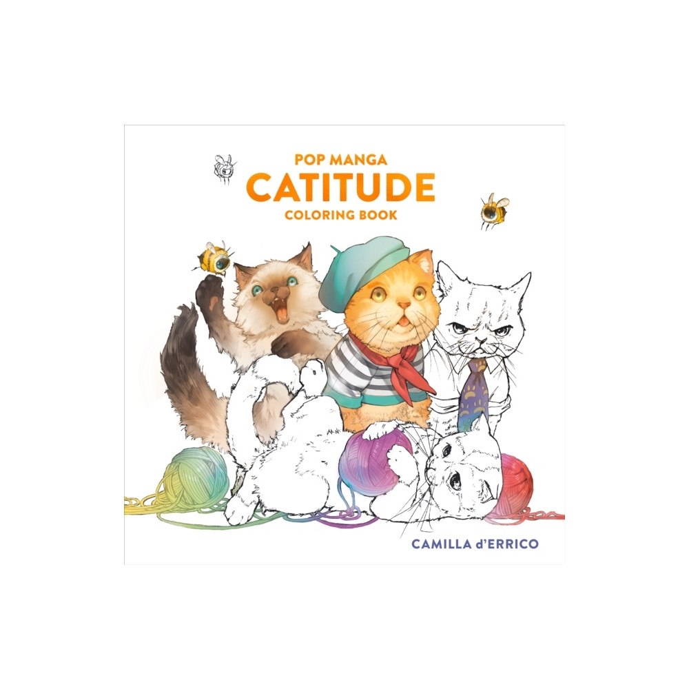 Camilla D'Errico Pop Manga Catitude Coloring Book (häftad, eng)