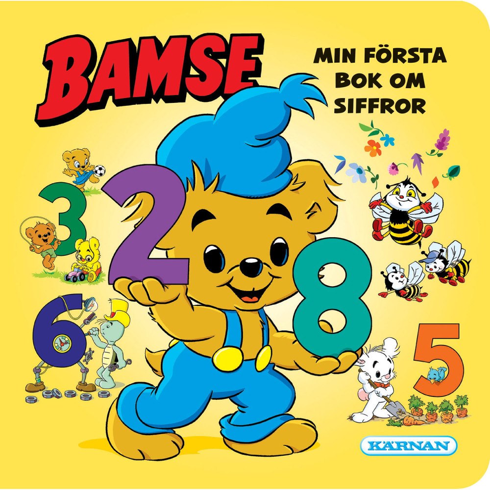 Bamse Bamse : Min första bok om siffror