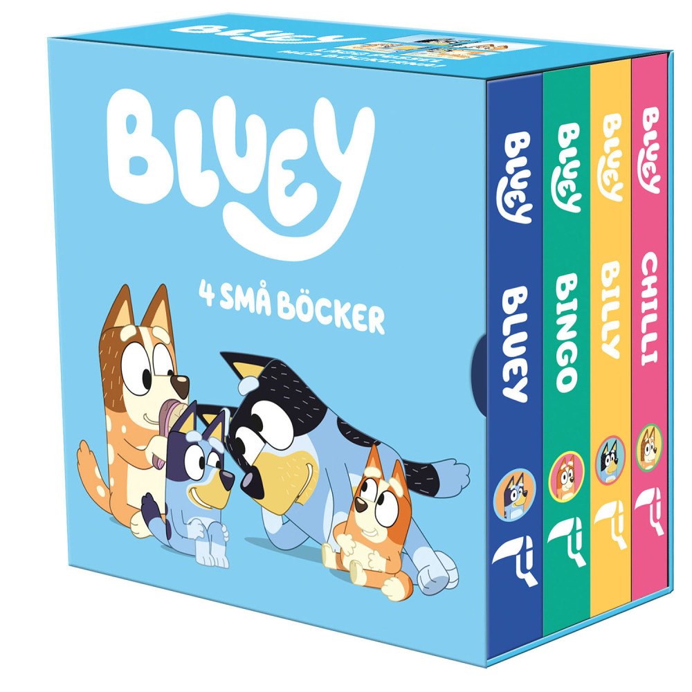 Bluey Bluey : Bluey 4 små böcker