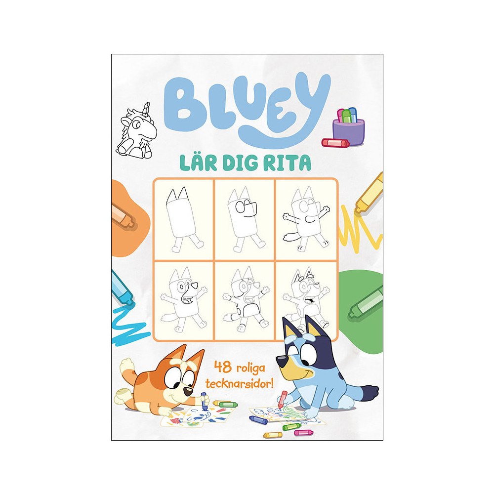 Bluey Bluey : Lär dig rita