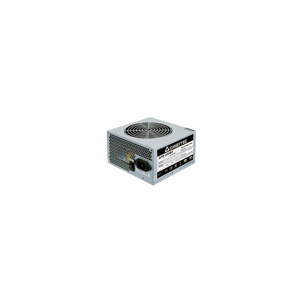 Chieftec Industrial Chieftec VALUE SERIES APB-400B8 - Gamer Series - nätaggregat - 400 Watt