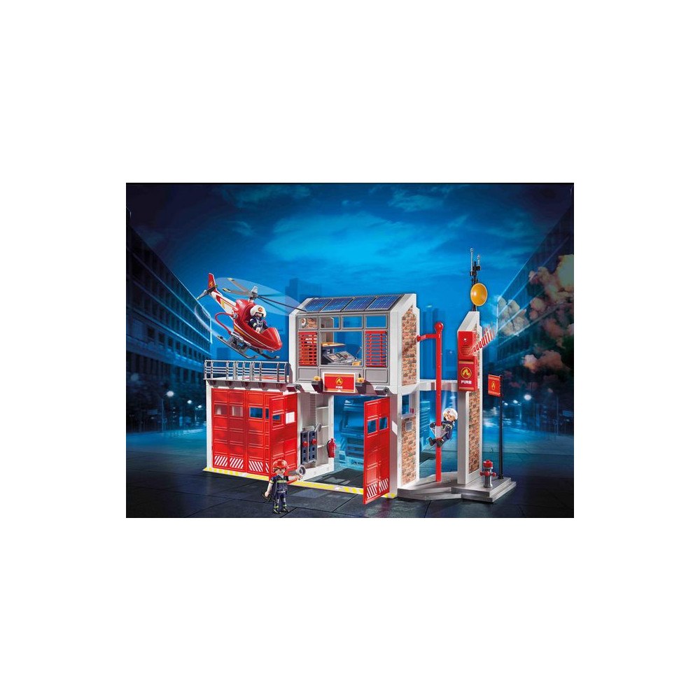 Playmobil Playmobil Brandstation 18 delar