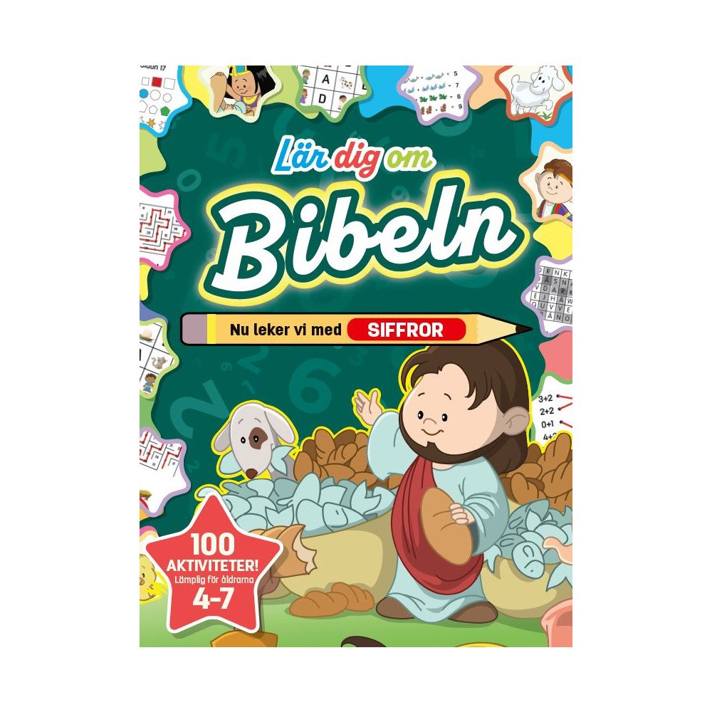 Hylleruds Förlag Lär dig om Bibeln : nu leker vi med siffror (bok, storpocket)
