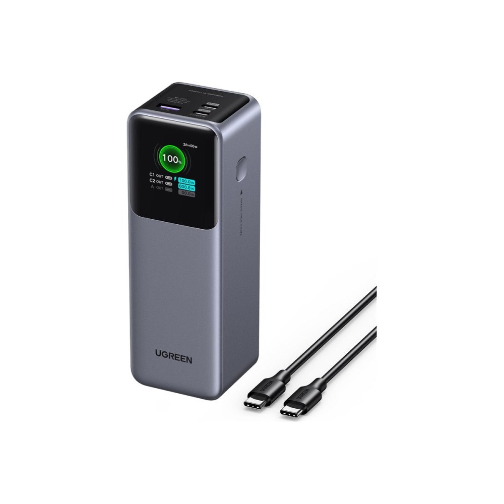 Ugreen Ugreen Nexode - strömförsörjningsbank - 200 Watt - Li-Ion - 25000 mAh - 90 Wh