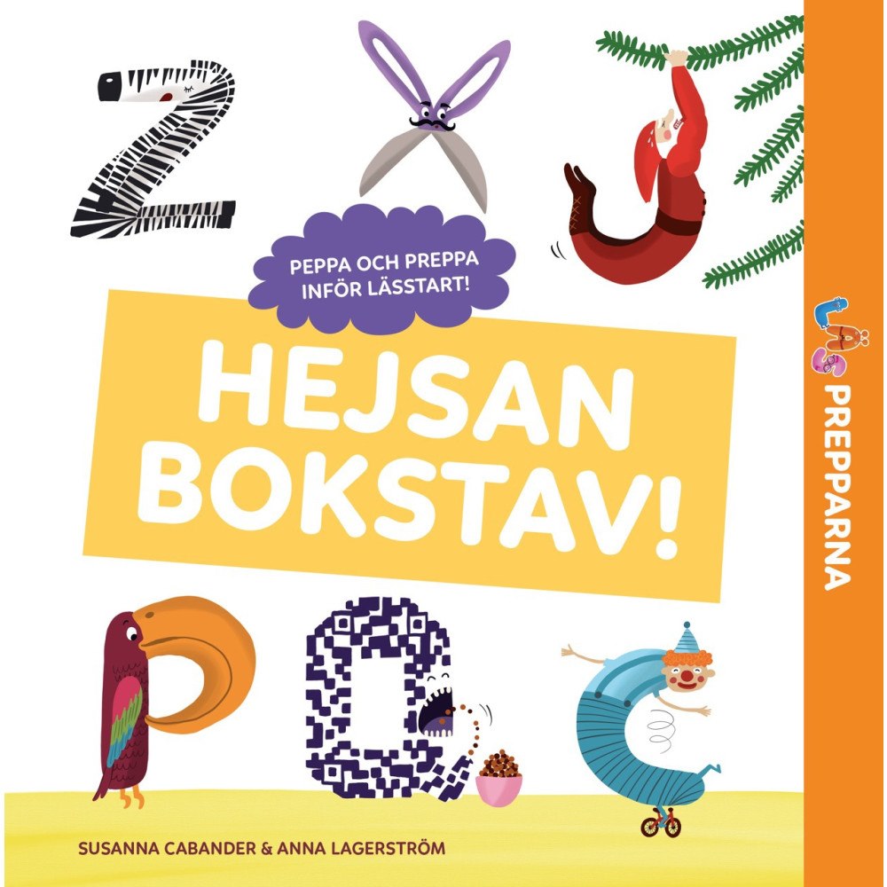 Susanna Cabander Hejsan bokstav! (inbunden)