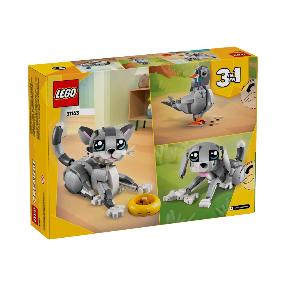 LEGO LEGO Creator 3in1 31163 - Lekfull katt - byggsats