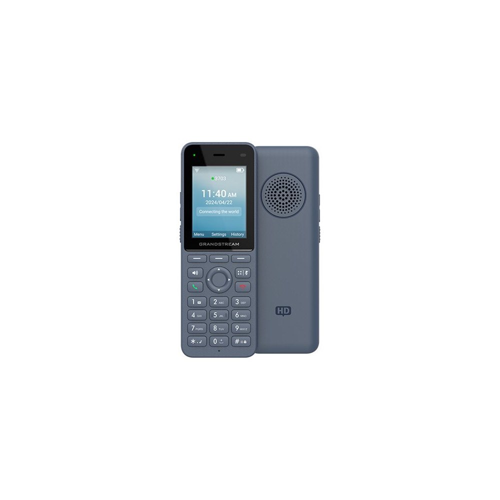 Grandstream Grandstream WP826 - trådlös VoIP-telefon - med Bluetooth interface - 4-riktad samtalsförmåg