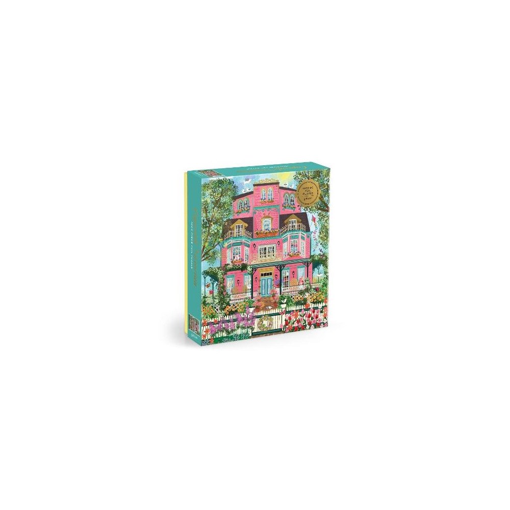 Galison Joy Laforme Capeside Victorian 1000 Piece Foil Puzzle (bok, eng)