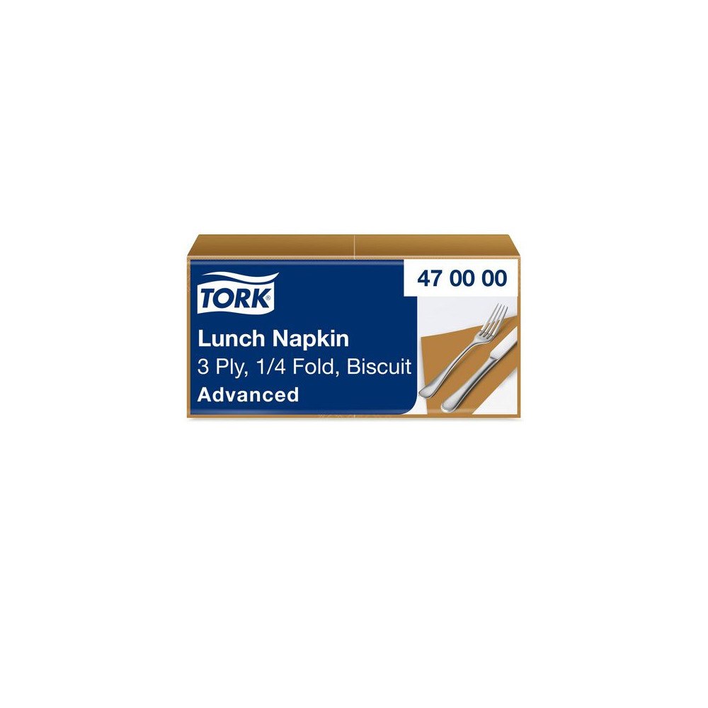 TORK Servett TORK Lunch 3-lags beige 150/fp