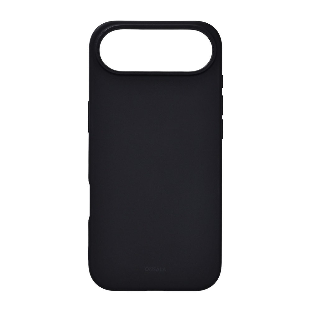 ONSALA Back Sil Touch Recycled MagSerie iPhone 17 Air Black