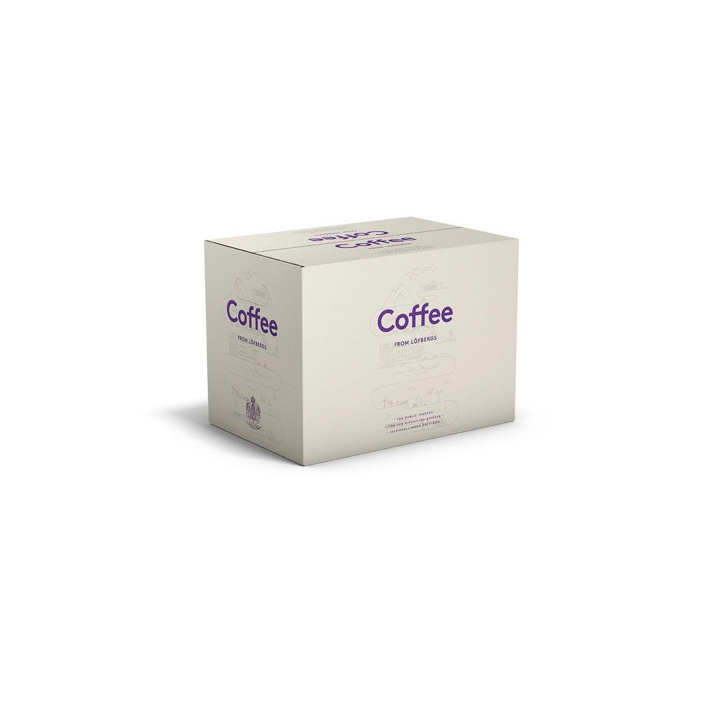 Löfbergs Kaffe LÖFBERGS Dark Eko/FT Bönor 1kg