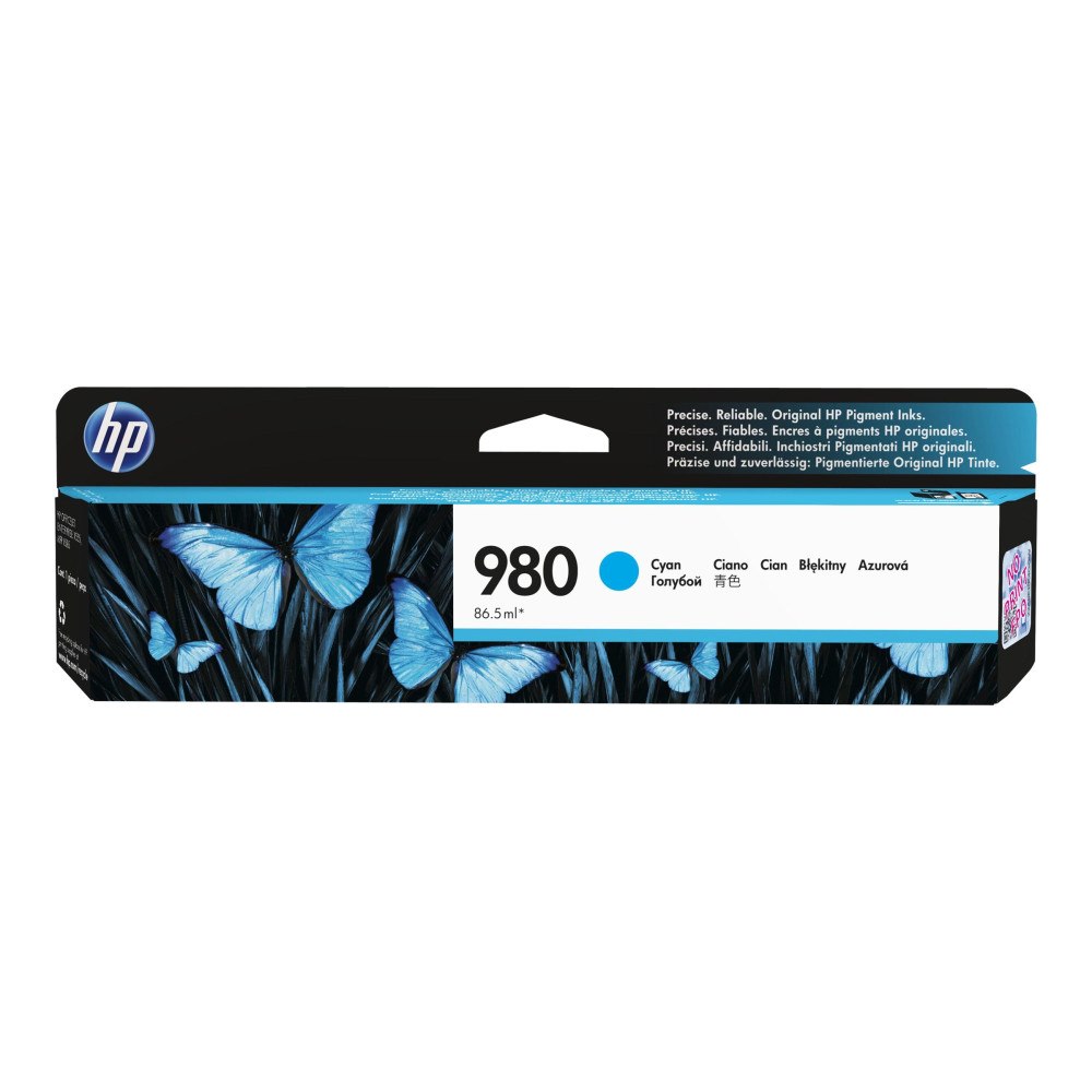 Hewlett-Packard HP 980 - cyan - original - bläckpatron