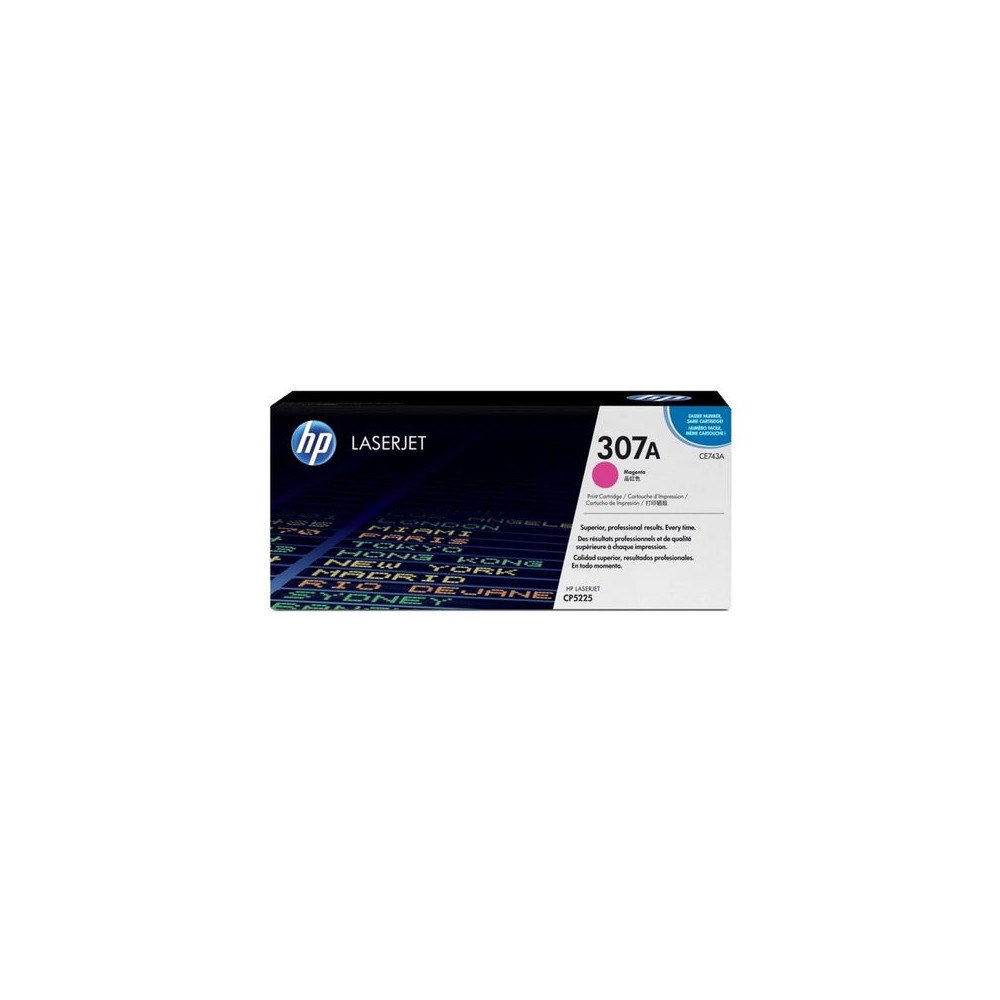 HP Toner HP CE743A 307A 7,3K magenta